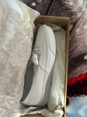 Vans Authentic Shoe Box — Red and Brown Vans Packaging